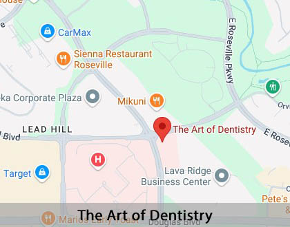 Map image for Oral Hygiene Basics in Roseville, CA